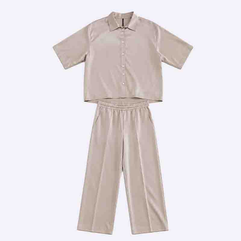 Minimal Satin 2-Piece Set