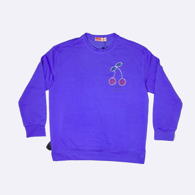Cherry Much Embellished Sweatshirt